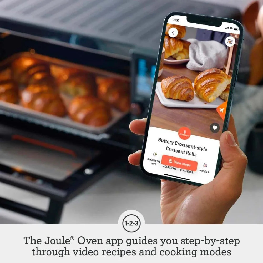Countertop Combo Oven, Small Electric Oven, Air Fryer Toaster