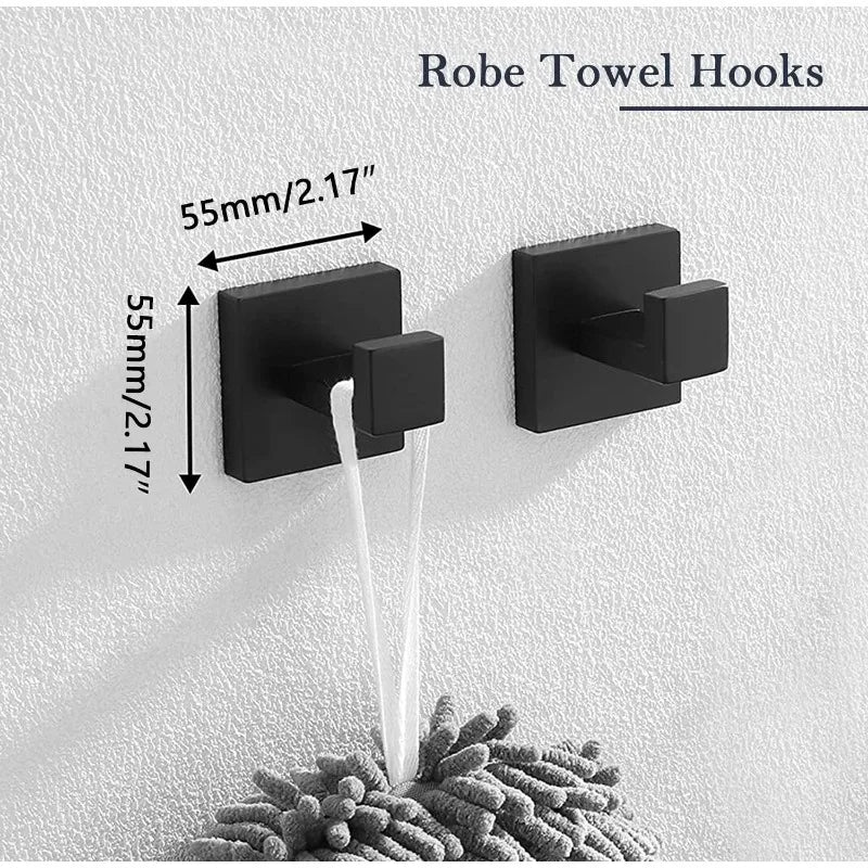 5 Piece Bathroom Hardware Accessories Set