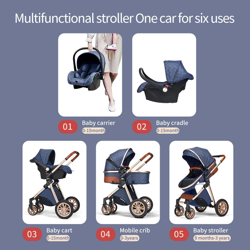 Fashion 3 in 1 Baby Travel System