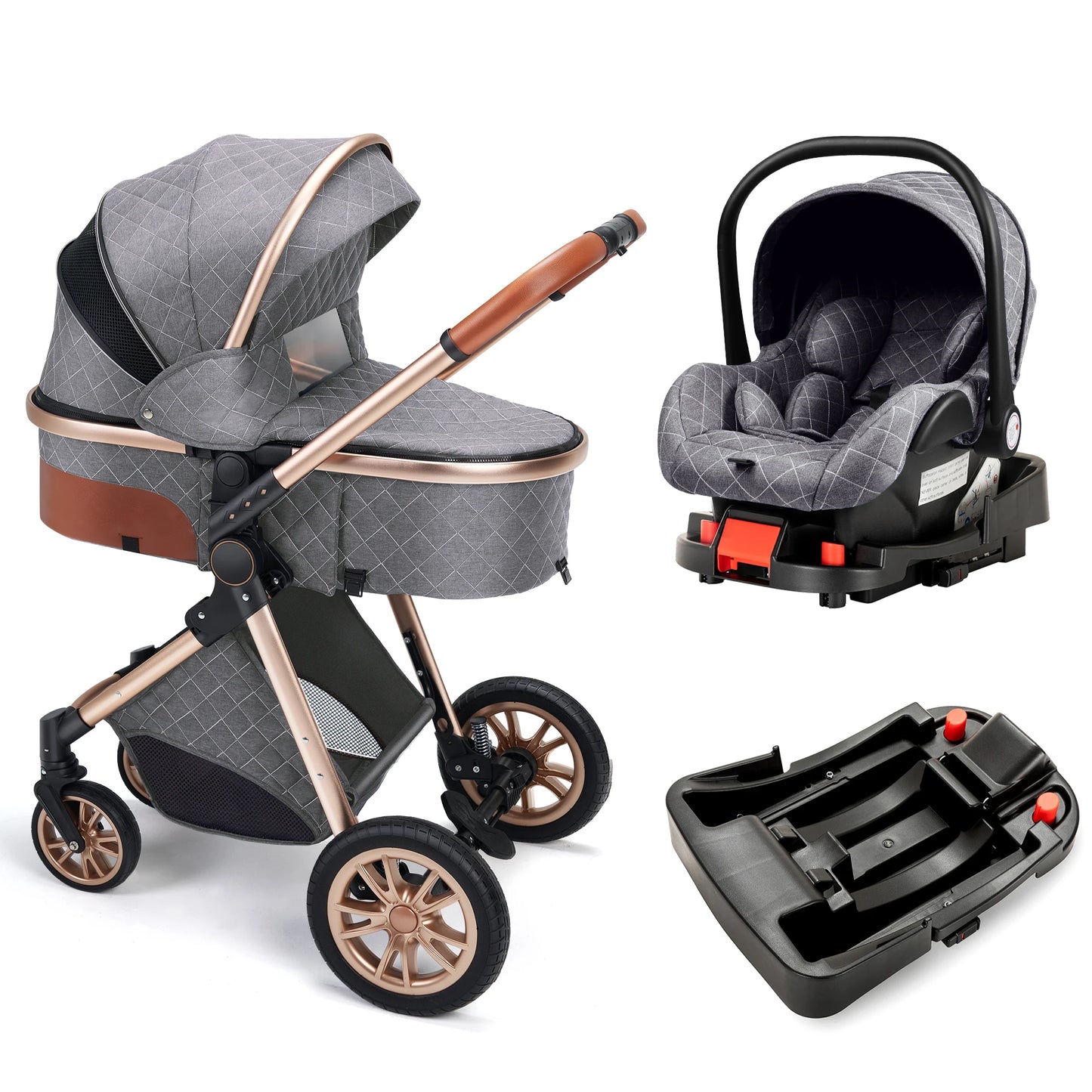 Fashion 3 in 1 Baby Travel System