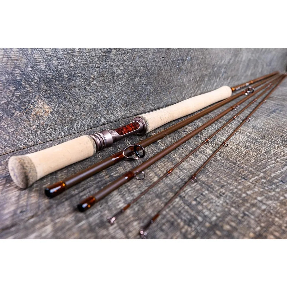 Fly Fishing Rod with Carrying Case and Extra Rod Tip Section