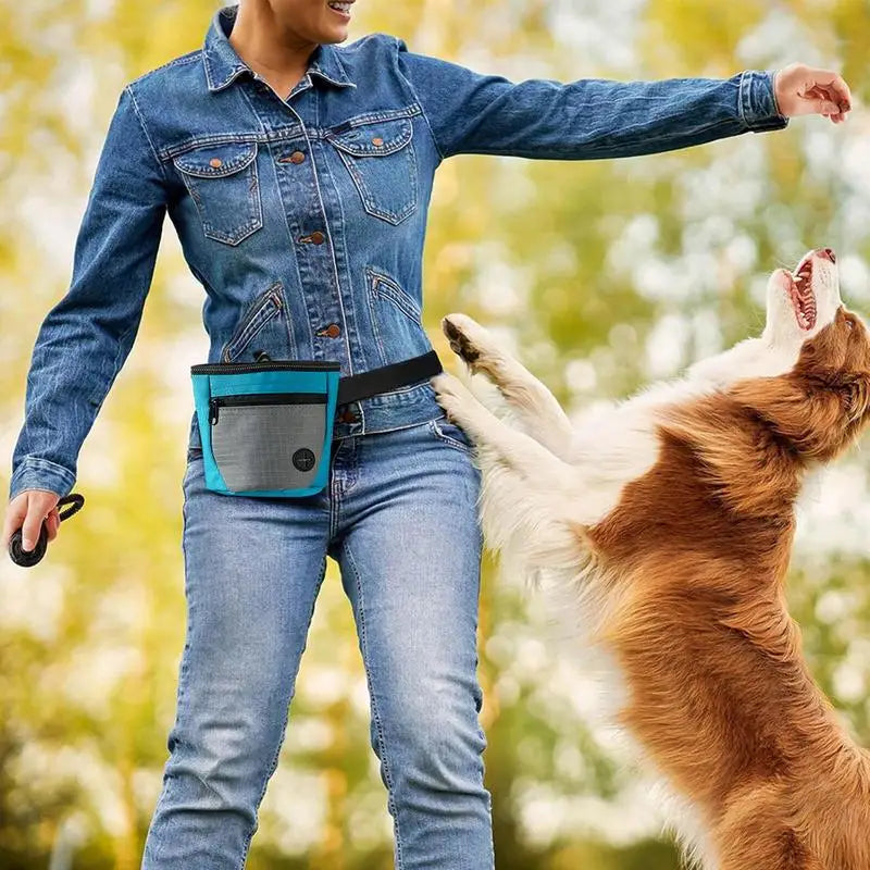 Dog Treat Pouch with Magnetic Closure