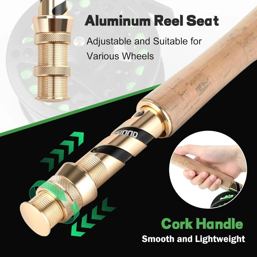 Fly Fishing Rod and Reel Combo