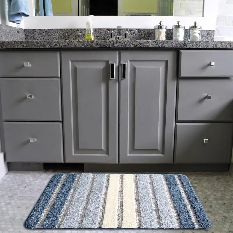 Super Absorbent Bathroom Rugs for Bathroom Machine Washable