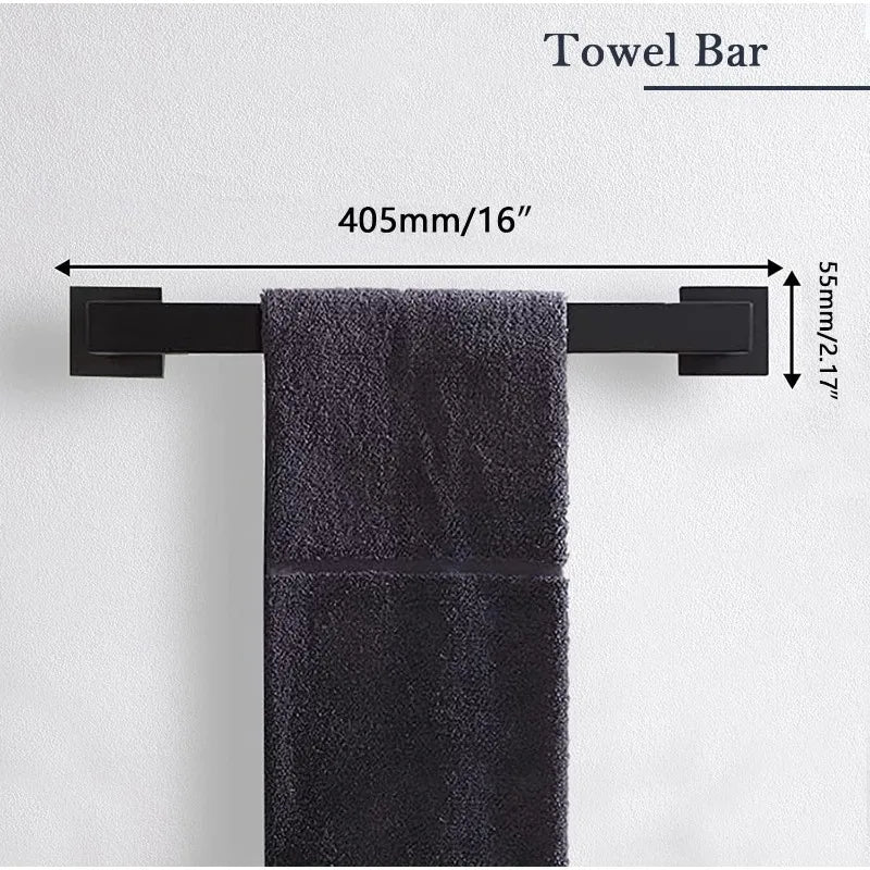 5 Piece Bathroom Hardware Accessories Set