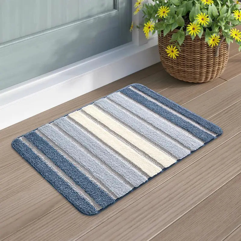 Super Absorbent Bathroom Rugs for Bathroom Machine Washable