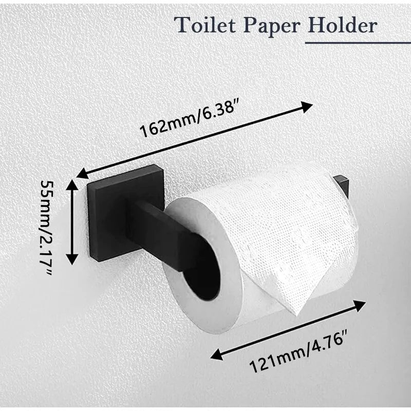 5 Piece Bathroom Hardware Accessories Set