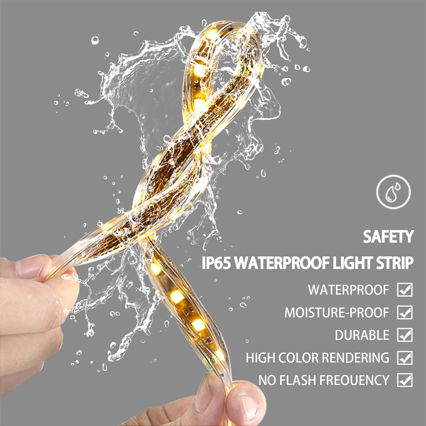 Oval LED Dimmable Bathroom Vanity Mirror