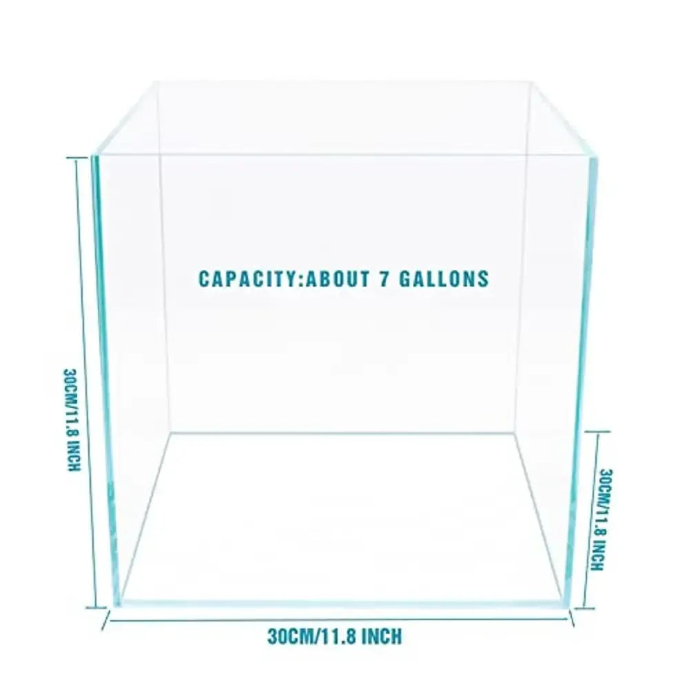 7G Rimless Low Iron Glass Aquarium