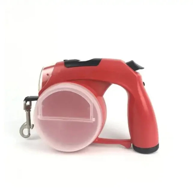 Retractable Adjustable Multifunctional LED Night Walking Leash
