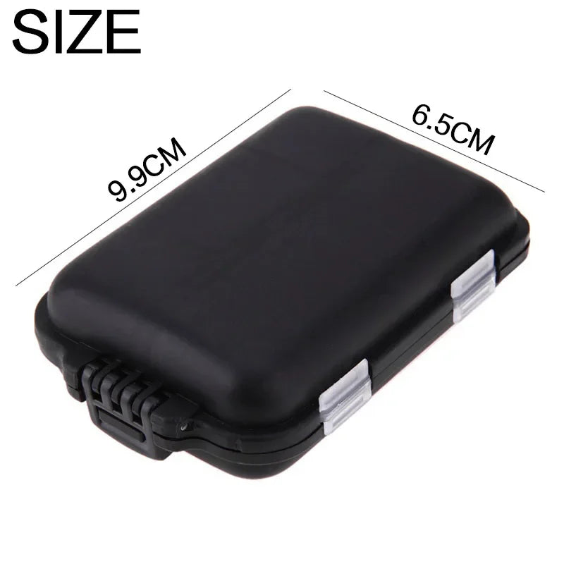 FLYSAND 10 Compartments Fishing Box Mini Storage Box