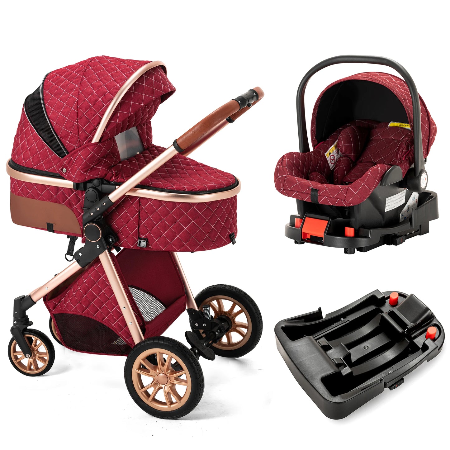 Fashion 3 in 1 Baby Travel System