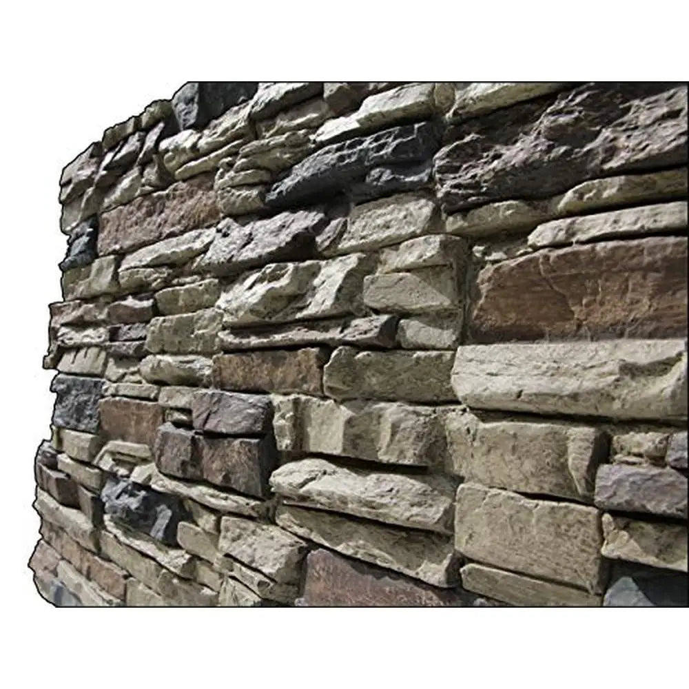 48x24 Class A Fire Rated Faux Stone Siding Panel.