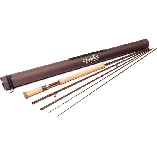 Fly Fishing Rod with Carrying Case and Extra Rod Tip Section