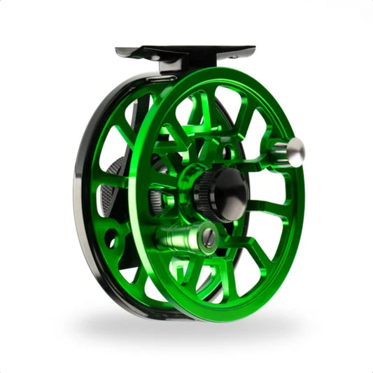 Fly Fishing Reel -machined Aluminum Alloy Body  Trout Bass 3/4  5/6  Fly Reels Fishing Tackle