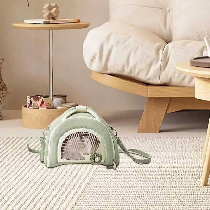 Hamster Travel Bag Hamster Small Animal Takeaway Carrier